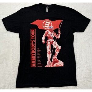 2017 Logic Everybody’s Tour Album Graphic Black T Shirt  Adult Size M